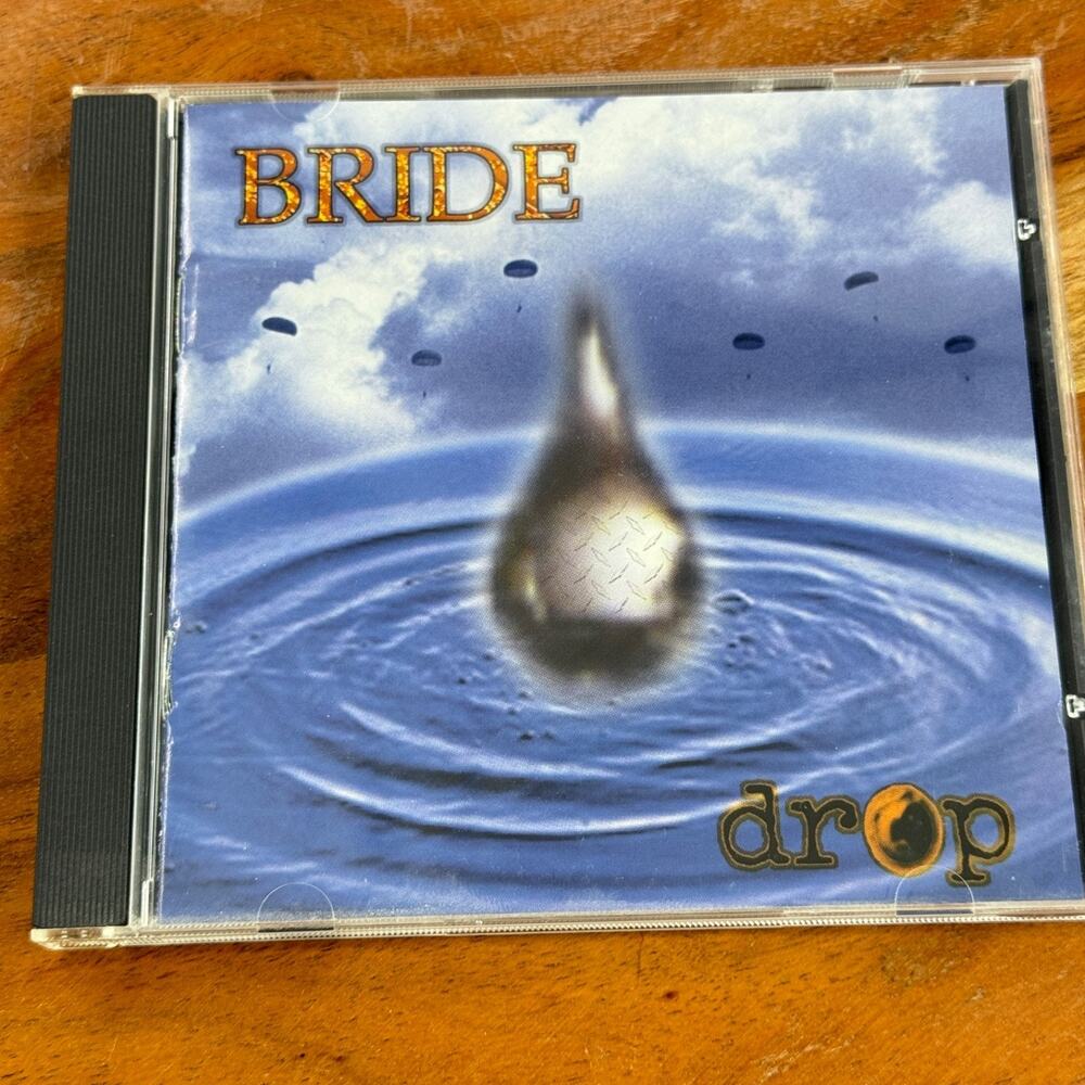 BRIDE Drop 1995 Rugged Records CD Melodic Metal Hard Rock RARE ORIGINAL EX Cond